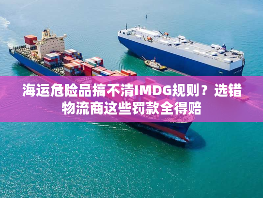 海运危险品搞不清IMDG规则？选错物流商这些罚款全得赔
