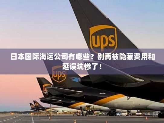 日本国际海运公司有哪些?别再被隐藏费用和延误坑惨了! 日本国际海运公司有哪些?别再被隐藏费用和延误坑惨了!