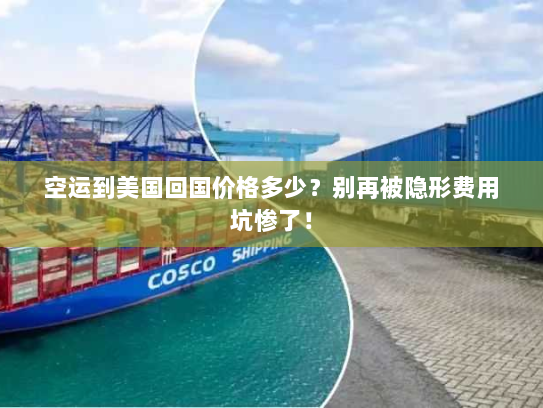 空运到美国回国价格多少?别再被隐形费用坑惨了! 空运到美国回国价格多少?别再被隐形费用坑惨了!