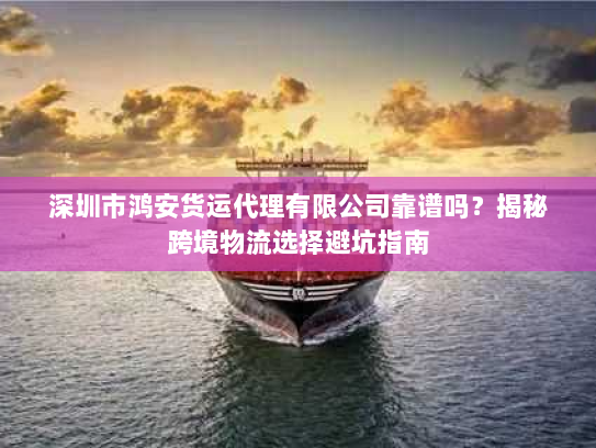 深圳市鸿安货运代理有限公司靠谱吗?揭秘跨境物流选择避坑指南 深圳市鸿安货运代理有限公司靠谱吗?揭秘跨境物流选择避坑指南