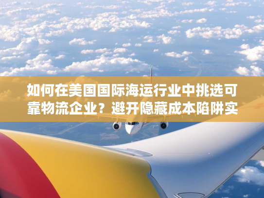 如何在美国国际海运行业中挑选可靠物流企业?避开隐藏成本陷阱实战指南 如何在美国国际海运行业中挑选可靠物流企业?避开隐藏成本陷阱实战指南