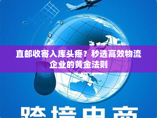 直邮收寄入库头疼？秒选高效物流企业的黄金法则