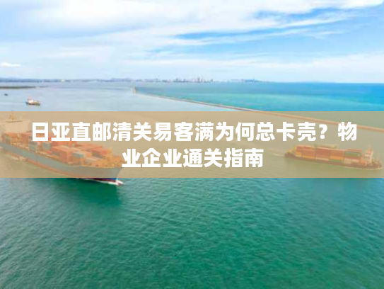 日亚直邮清关易客满为何总卡壳？物业企业通关指南