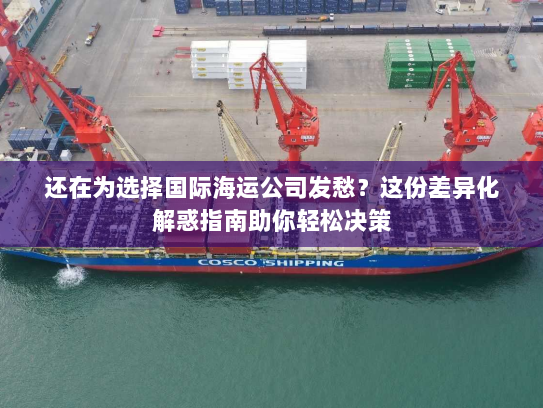 还在为选择国际海运公司发愁?这份差异化解惑指南助你轻松决策 还在为选择国际海运公司发愁?这份差异化解惑指南助你轻松决策