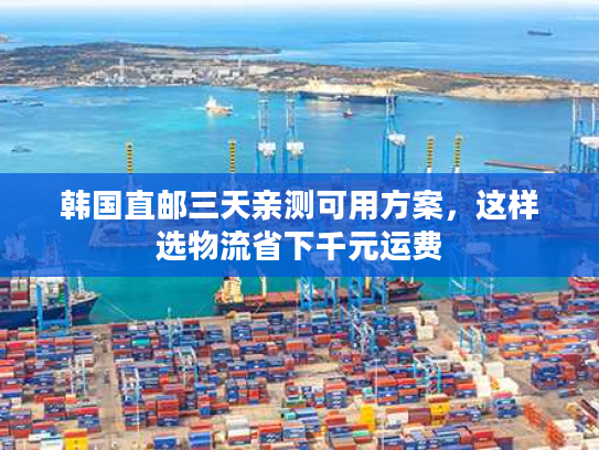 韩国直邮三天亲测可用方案,这样选物流省下千元运费 韩国直邮三天亲测可用方案,这样选物流省下千元运费