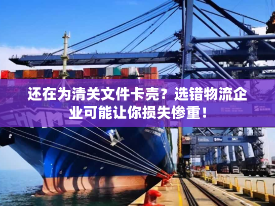 还在为清关文件卡壳?选错物流企业可能让你损失惨重! 还在为清关文件卡壳?选错物流企业可能让你损失惨重!
