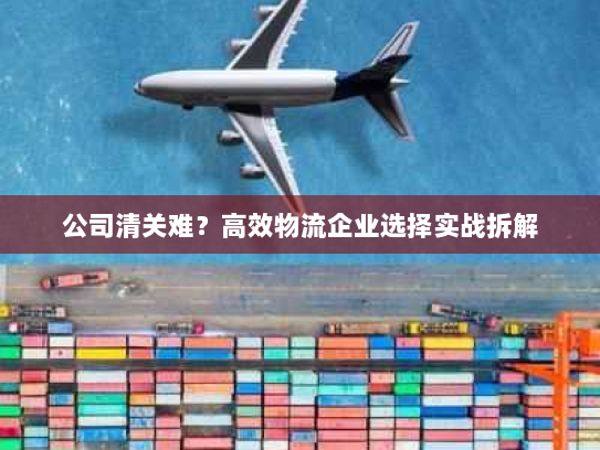 公司清关难?高效物流企业选择实战拆解 公司清关难?高效物流企业选择实战拆解