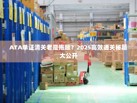 ATA单证清关老是拖延?2025高效通关秘籍大公开 ATA单证清关老是拖延?2025高效通关秘籍大公开