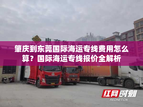肇庆到东莞国际海运专线费用怎么算？国际海运专线报价全解析