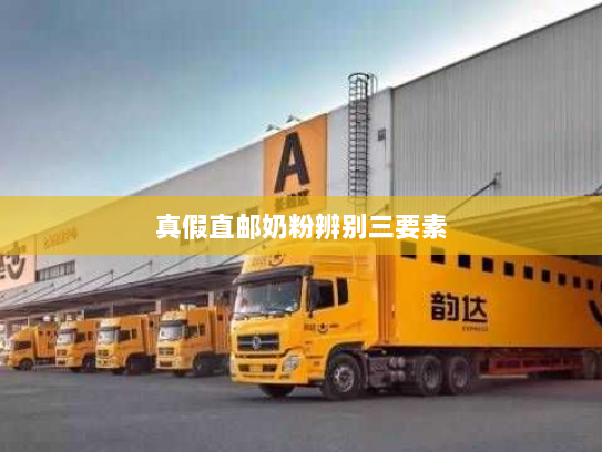 真假直邮奶粉辨别三要素