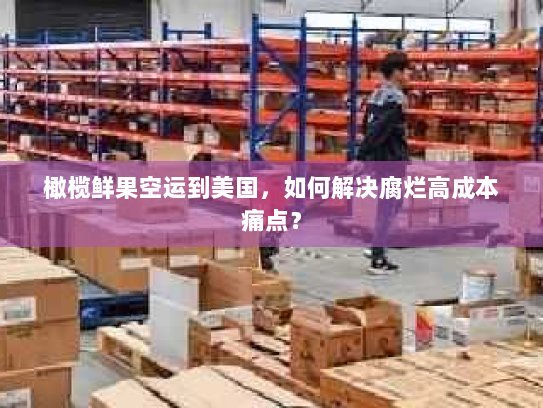 橄榄鲜果空运到美国，如何解决腐烂高成本痛点？