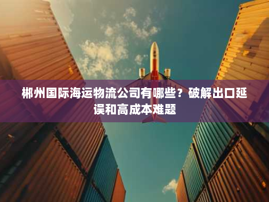 郴州国际海运物流公司有哪些？破解出口延误和高成本难题