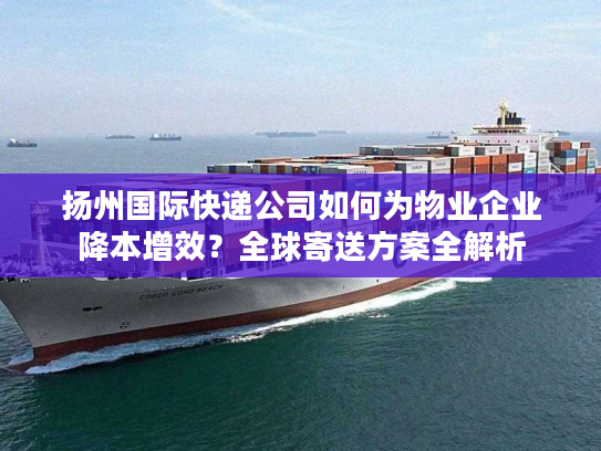 扬州国际快递公司如何为物业企业降本增效？全球寄送方案全解析