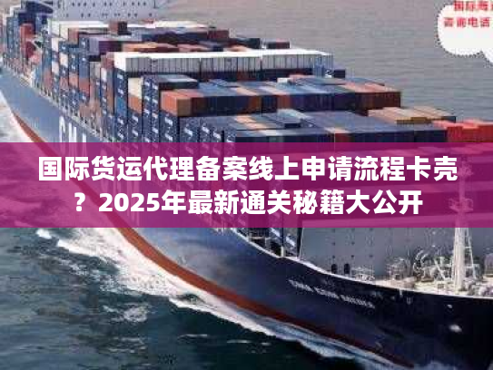 国际货运代理备案线上申请流程卡壳？2025年最新通关秘籍大公开