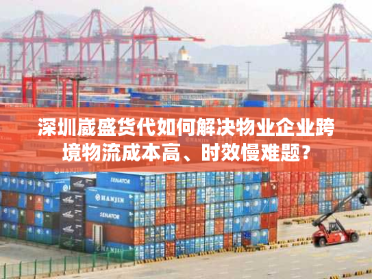 深圳崴盛货代如何解决物业企业跨境物流成本高、时效慢难题？