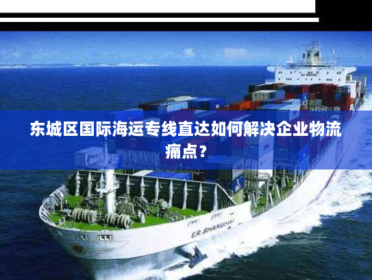 东城区国际海运专线直达如何解决企业物流痛点？