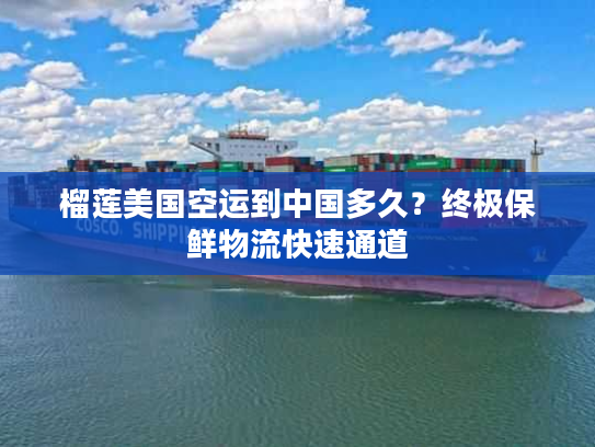 榴莲美国空运到中国多久？终极保鲜物流快速通道