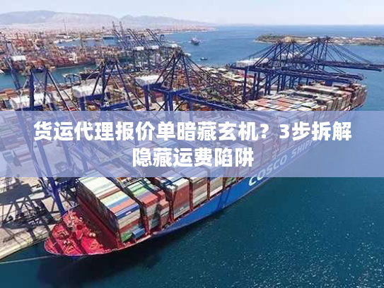 货运代理报价单暗藏玄机?3步拆解隐藏运费陷阱 货运代理报价单暗藏玄机?3步拆解隐藏运费陷阱