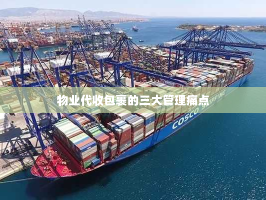 物业代收包裹的三大管理痛点 物业代收包裹的三大管理痛点