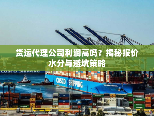 货运代理公司利润高吗？揭秘报价水分与避坑策略