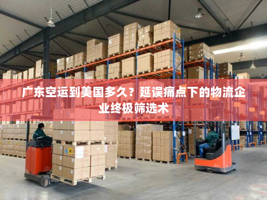 广东空运到美国多久?延误痛点下的物流企业终极筛选术 广东空运到美国多久?延误痛点下的物流企业终极筛选术