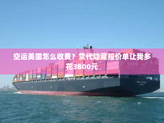 空运美国怎么收费?货代隐藏报价单让我多花3800元 空运美国怎么收费?货代隐藏报价单让我多花3800元