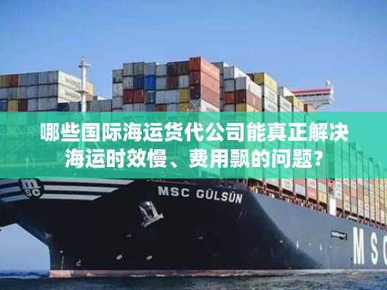 哪些国际海运货代公司能真正解决海运时效慢、费用飘的问题? 哪些国际海运货代公司能真正解决海运时效慢、费用飘的问题?