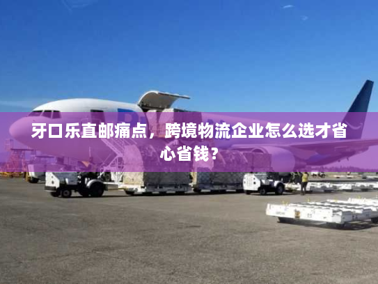 牙口乐直邮痛点，跨境物流企业怎么选才省心省钱？