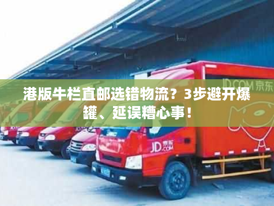 港版牛栏直邮选错物流？3步避开爆罐、延误糟心事！