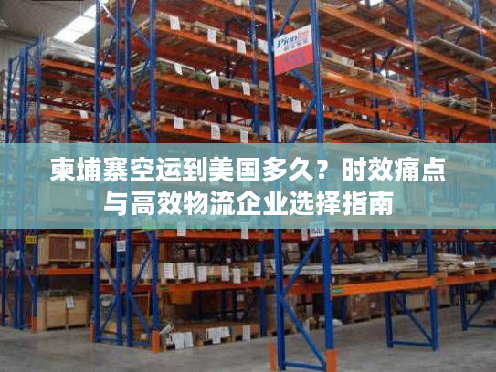 柬埔寨空运到美国多久？时效痛点与高效物流企业选择指南