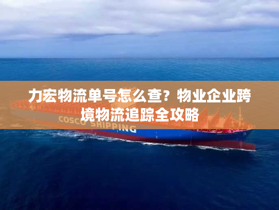 力宏物流单号怎么查？物业企业跨境物流追踪全攻略