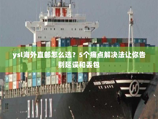 ysl海外直邮怎么选？5个痛点解决法让你告别延误和丢包