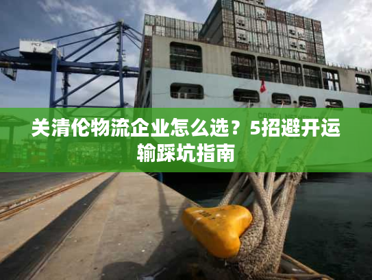 关清伦物流企业怎么选？5招避开运输踩坑指南