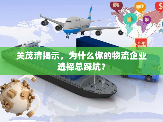 关茂清揭示，为什么你的物流企业选择总踩坑？