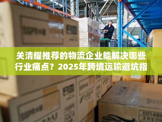 关清耀推荐的物流企业能解决哪些行业痛点？2025年跨境运输避坑指南