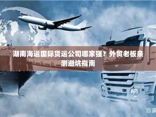 湖南海运国际货运公司哪家强？外贸老板亲测避坑指南