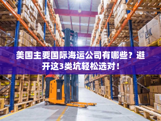 美国主要国际海运公司有哪些?避开这3类坑轻松选对! 美国主要国际海运公司有哪些?避开这3类坑轻松选对!