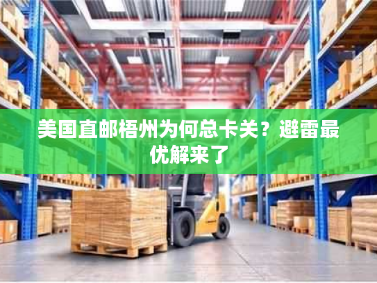 美国直邮梧州为何总卡关？避雷最优解来了