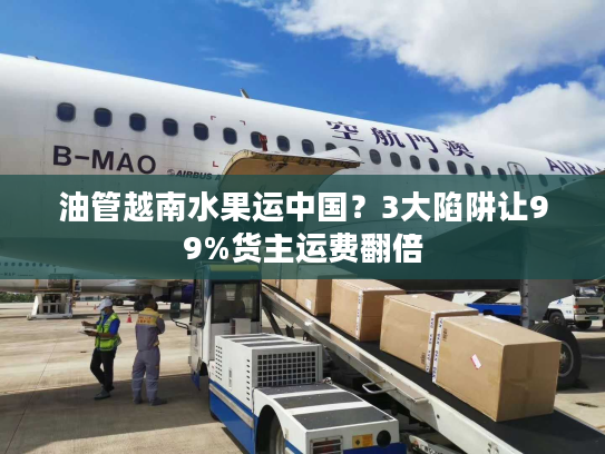 油管越南水果运中国？3大陷阱让99%货主运费翻倍