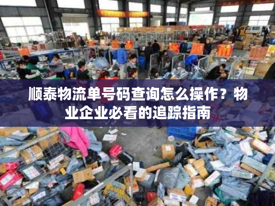 顺泰物流单号码查询怎么操作？物业企业必看的追踪指南