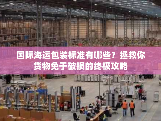 国际海运包装标准有哪些？拯救你货物免于破损的终极攻略