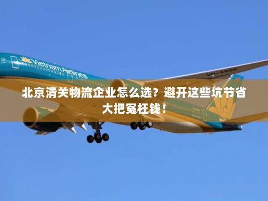 北京清关物流企业怎么选?避开这些坑节省大把冤枉钱! 北京清关物流企业怎么选?避开这些坑节省大把冤枉钱!