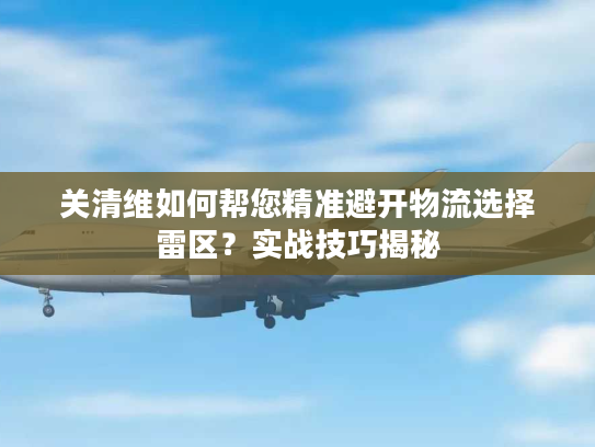 关清维如何帮您精准避开物流选择雷区？实战技巧揭秘