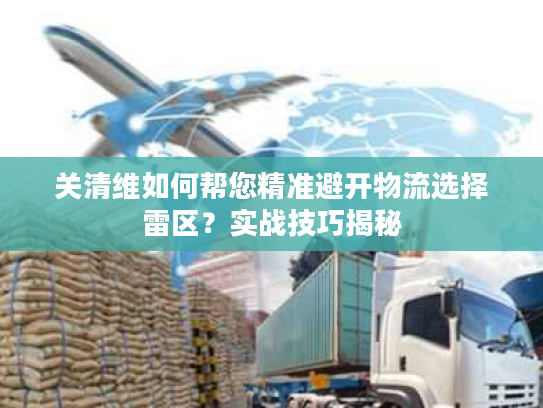 关清维如何帮您精准避开物流选择雷区？实战技巧揭秘
