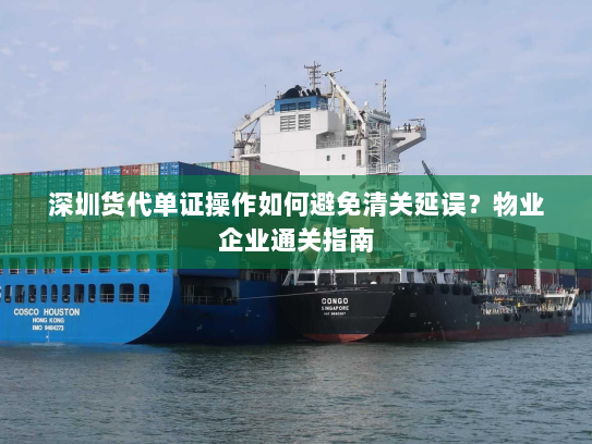 深圳货代单证操作如何避免清关延误?物业企业通关指南 深圳货代单证操作如何避免清关延误?物业企业通关指南