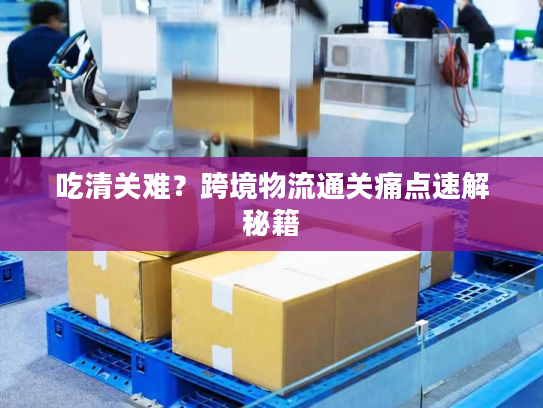 吃清关难?跨境物流通关痛点速解秘籍 吃清关难?跨境物流通关痛点速解秘籍