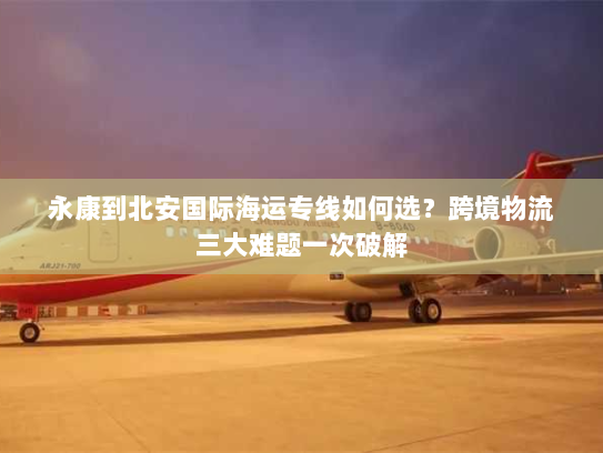 永康到北安国际海运专线如何选?跨境物流三大难题一次破解 永康到北安国际海运专线如何选?跨境物流三大难题一次破解