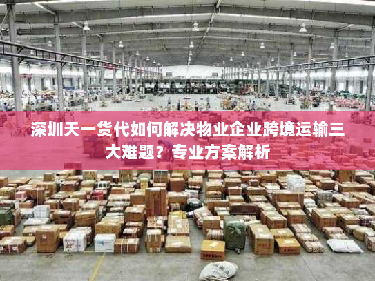 深圳天一货代如何解决物业企业跨境运输三大难题?专业方案解析 深圳天一货代如何解决物业企业跨境运输三大难题?专业方案解析