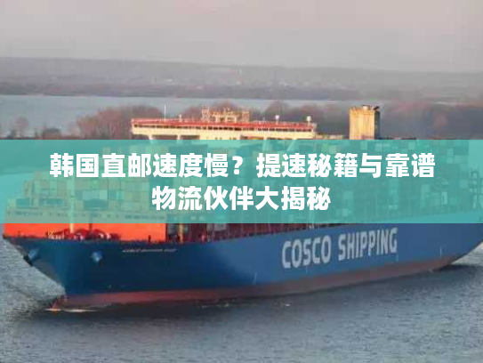韩国直邮速度慢?提速秘籍与靠谱物流伙伴大揭秘 韩国直邮速度慢?提速秘籍与靠谱物流伙伴大揭秘