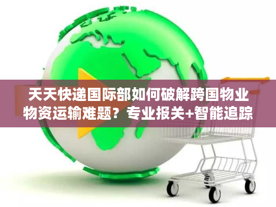 天天快递国际部如何破解跨国物业物资运输难题？专业报关+智能追踪方案